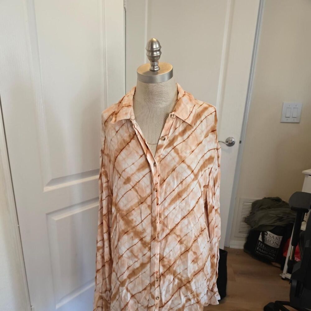House-of-harlow-1960 Women's Orange and Pink Blouse